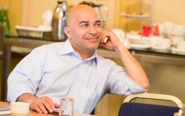 Porträtt Hareth Nahi