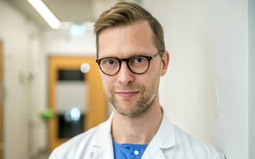 Porträtt av Gustav Stålhammar