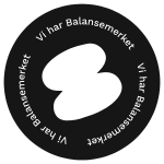 Vi har Balansemerket logo